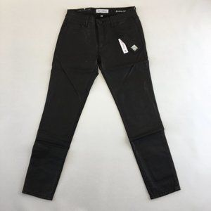 DL1961 Emma Power Legging Black Waxed Jeans 29